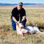 A Man With His Antelope Hunt in Montana