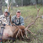 Two Men Elk Hunting in Montana